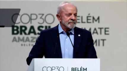 Lula exige más impuestos a multinacionales para atajar crisis climática