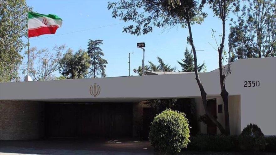 La sede de la Embajada de Irán en la Ciudad de México.