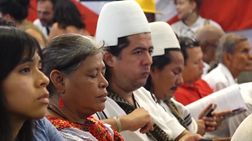 Sectores sociales y políticos inauguran cumbre social de los pueblos
