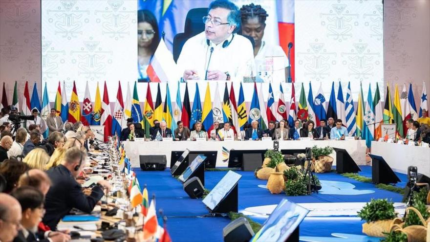 La IV Cumbre Celac-UE en la ciudad colombiana de Santa Marta, 9 de noviembre de 2025.