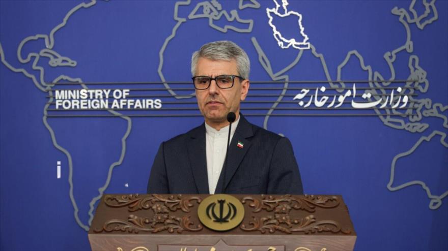 El portavoz de la Cancillería iraní, Esmail Baqai.