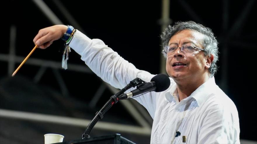 El presidente de Colombia, Gustavo Petro. 