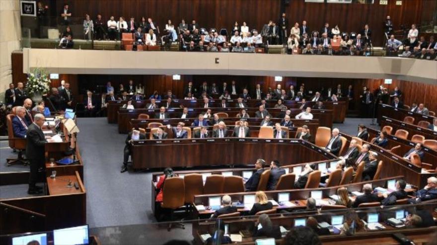 El parlamento del régimen de Israel.