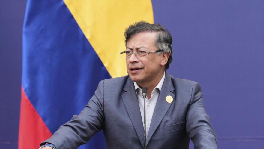 El presidente de Colombia, Gustavo Petro.

