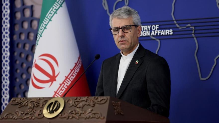 El portavoz del Ministerio de Asuntos Exteriores de Irán, Esmail Baqai.