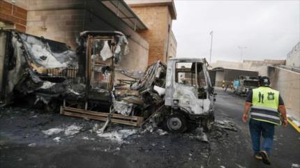 Colonos israelíes atacan zona industrial palestina en Cisjordania