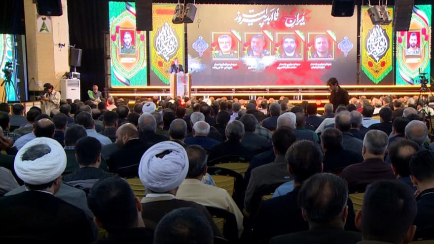 Irán honra a mártires aeroespaciales y reafirma su poder defensivo