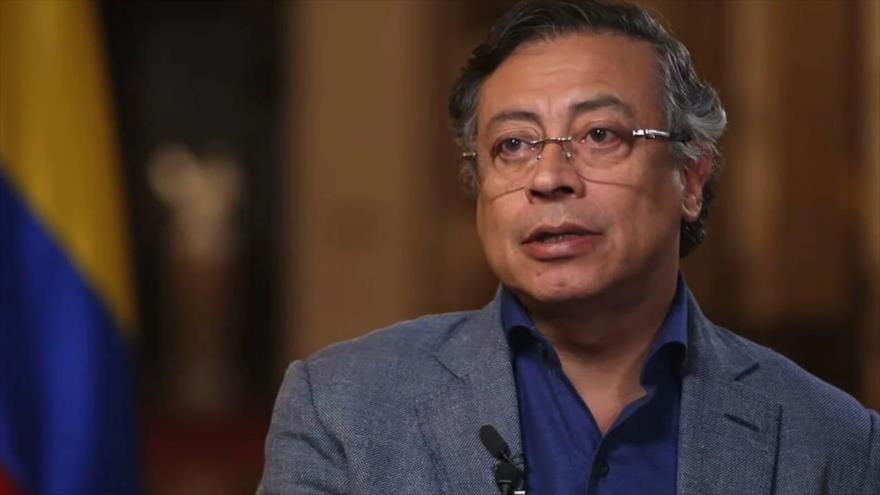 El presidente colombiano, Gustavo Petro, participa en una entrevista exclusiva con NBC News, noviembre de 2025.