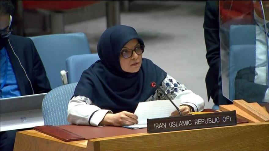 La asistente del ministro y directora general para América del Ministerio de Relaciones Exteriores de Irán, Zahra Ershadi. 