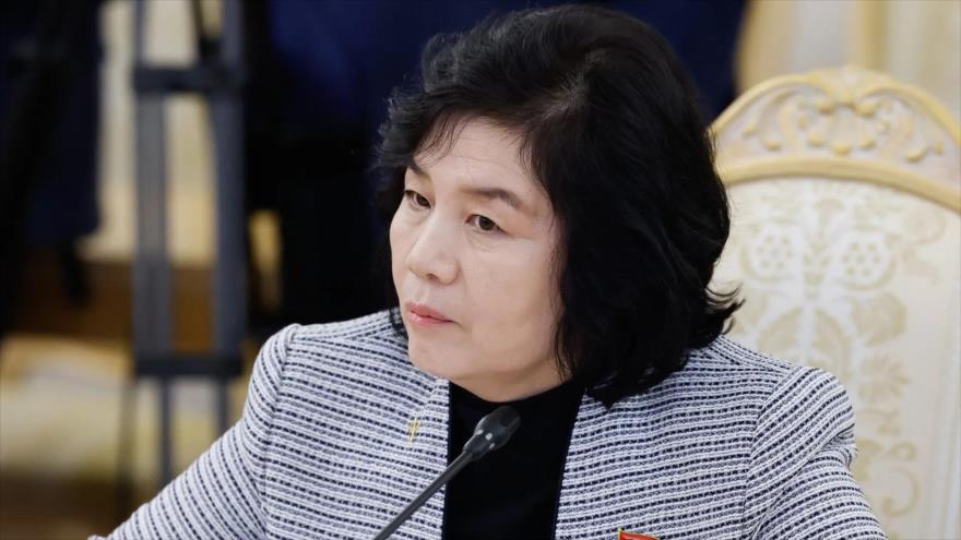 La canciller de Corea del Norte, Choe Son-hui. (Foto: AFP)
