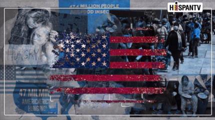 Explicación: ¿Por qué millones duermen con el estómago vacío en EEUU, el “país más rico del mundo”?