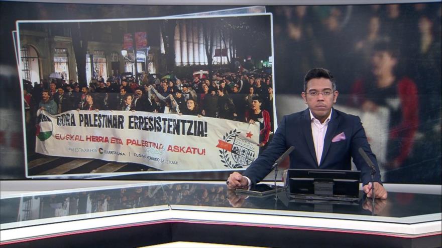 Fiesta del fútbol en Bilbao, movilización masiva por Palestina - Noticiero 2:30