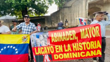 Dominicanos rechazan una guerra contra Venezuela