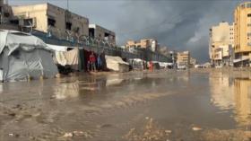 Invierno implacable: Gaza enfrenta una crisis doble 