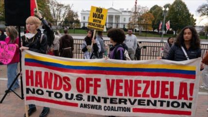 Venezuela elogia protesta en EEUU contra “maquinaria de guerra” de Trump