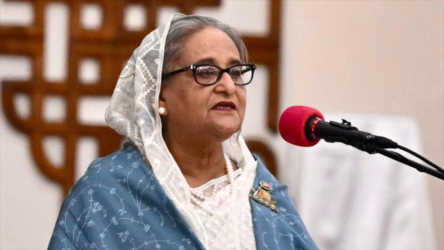 La ex primera ministra Bangladés, Sheikh Hasina.