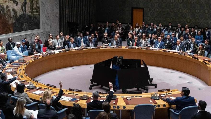 El CSNU adopta una resolución que respalda el plan de EE.UU. para Gaza que incluye el despliegue de una fuerza internacional, 17 de noviembre de 2025.