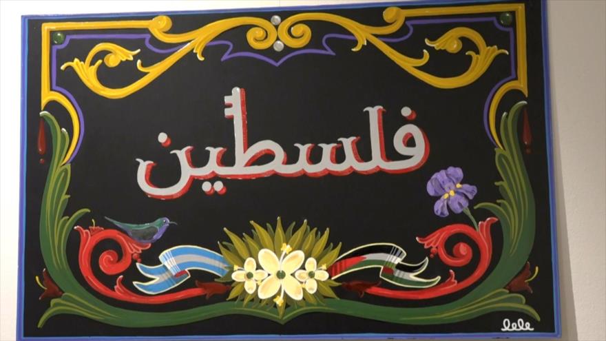 Artistas gráficos exponen la realidad palestina desde Argentina