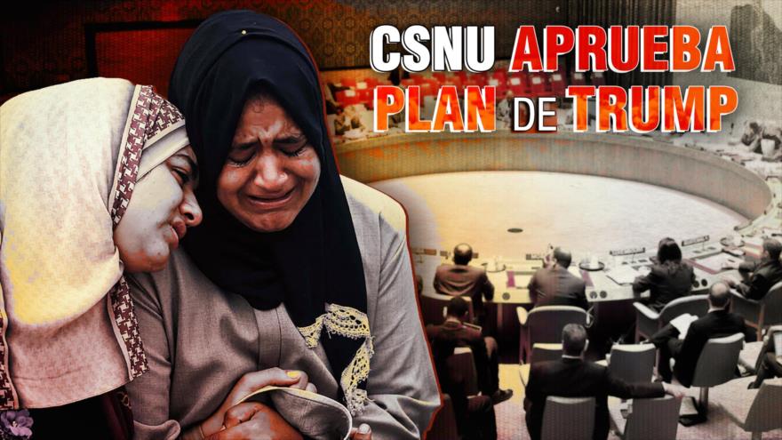 CSNU aprueba plan de Trump que autoriza una fuerza internacional en Gaza | Detrás de la Razón