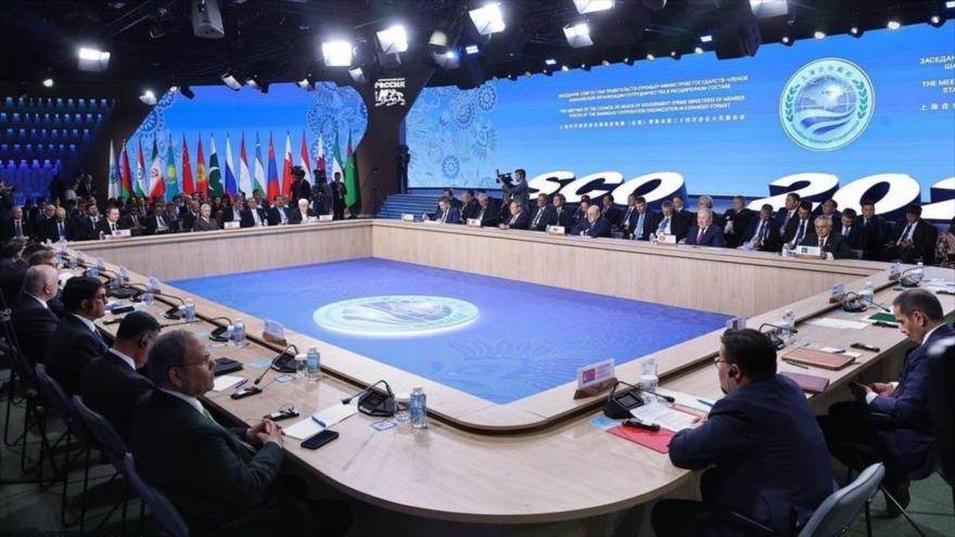 La 24ª reunión del Consejo de Jefes de Gobierno de los Estados miembros de la Organización de Cooperación de Shanghái (OCS), Moscú, 18 de noviembre de 2025.