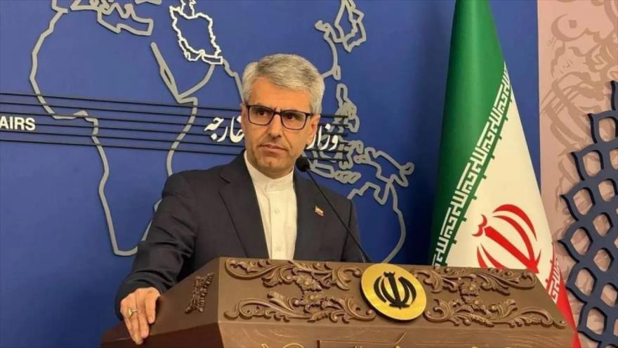 El portavoz de la Cancillería de Irán, Esmail Baqai.