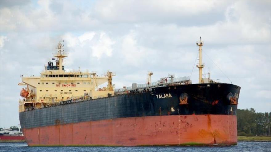 Petrolero Talara, con bandera de las Islas Marshall.

