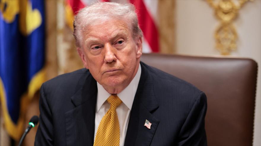 El presidente de EE. UU., Donald Trump, en una reunión en la Casa Blanca, 7 de noviembre de 2025. (Foto: Reuters)