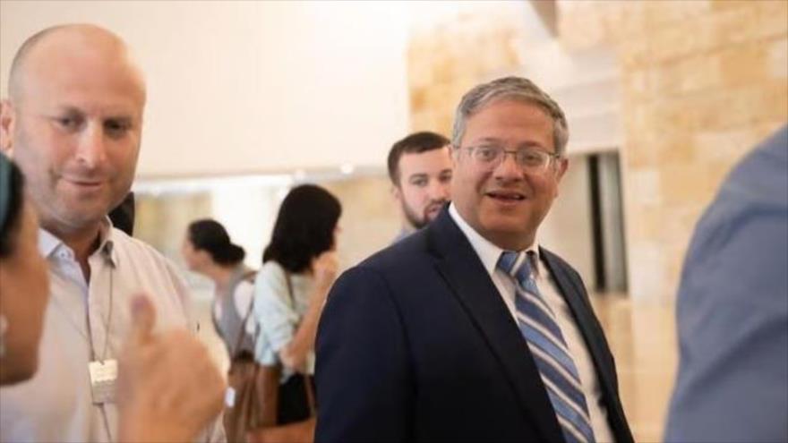 El ministro israelí de seguridad interna, el extremista, Itamar Ben-Gvir.