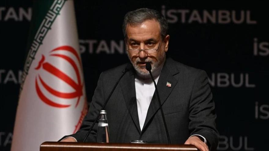 El canciller iraní, Seyed Abás Araqchi.