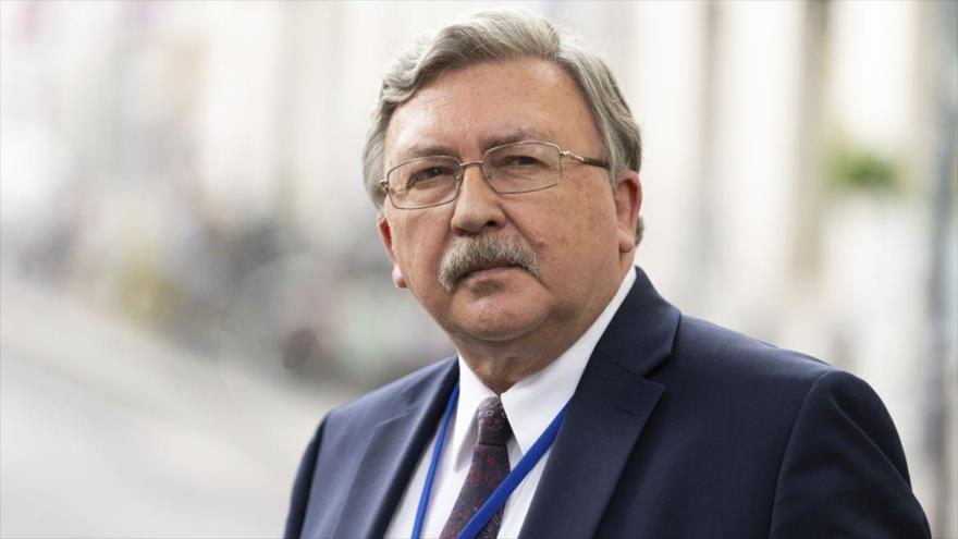 El representante permanente de Rusia ante las Organizaciones Internacionales en Viena, Mijail Uliánov. 