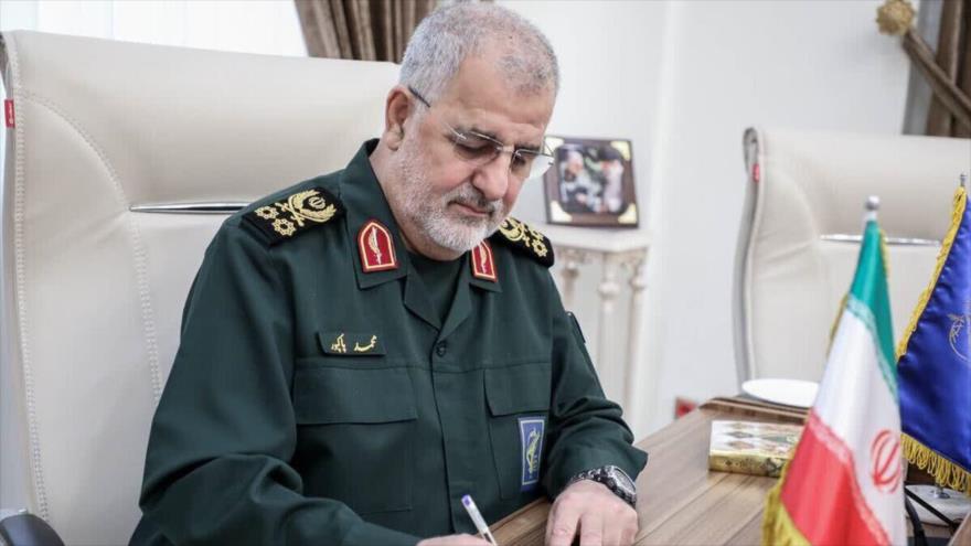 El comandante en jefe del CGRI de Irán, el general de división Mohamad Pakpur. 