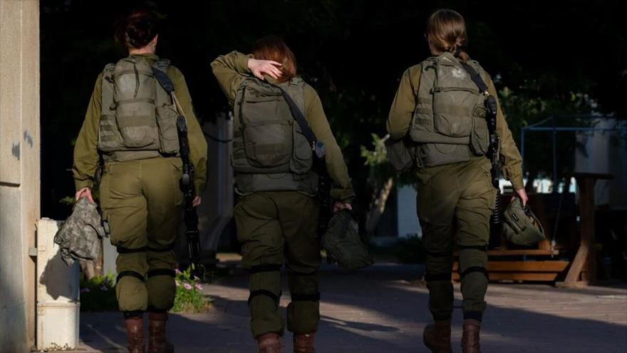 Las oficiales del ejército israelí. 