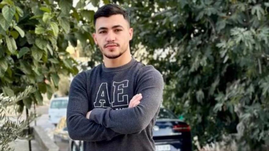 Joven palestino, Baraa Jairi Ali Maali, asesinado por el ataque israelí en Cisjordania.