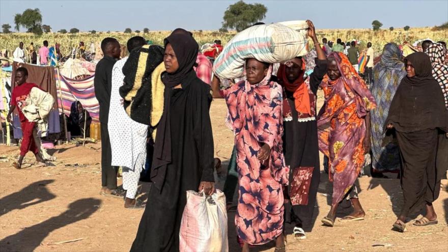 Los desplazados luchan por sobrevivir en condiciones extremas, Sudán.