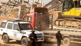 HAMAS entrega a la Cruz Roja el cuerpo de otro retenido israelí