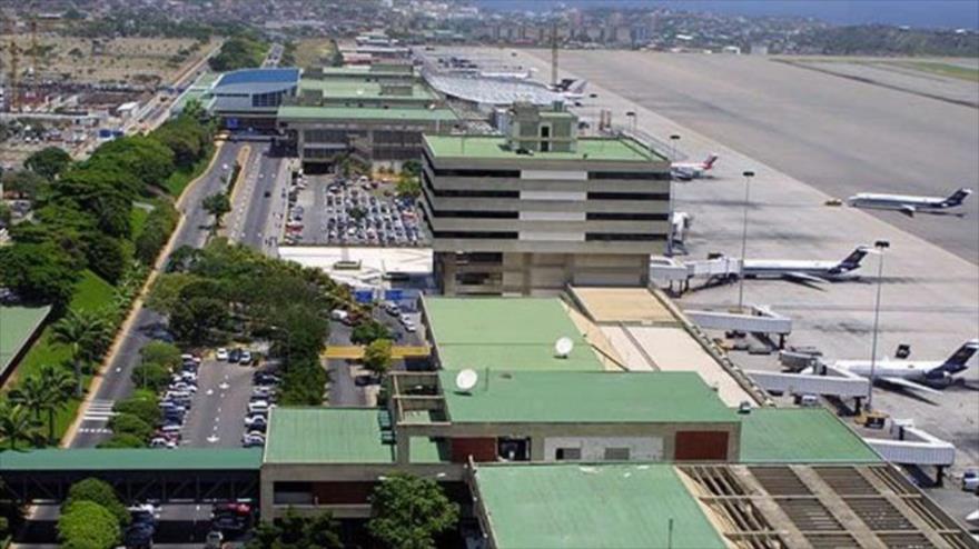 Una foto aérea de Aviación Civil de Venezuela (INAC). 