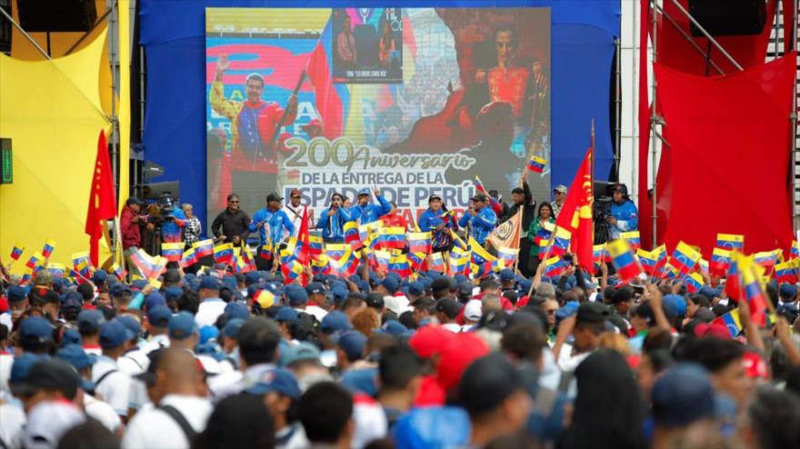 La movilización cívico-militar en apoyo al presidente de Venezuela, Nicolás Maduro, 24 de noviembre de 2025.