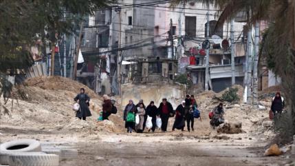 UNRWA: Israel ha desplazado por fuerza a 32 000 palestinos en Cisjordania