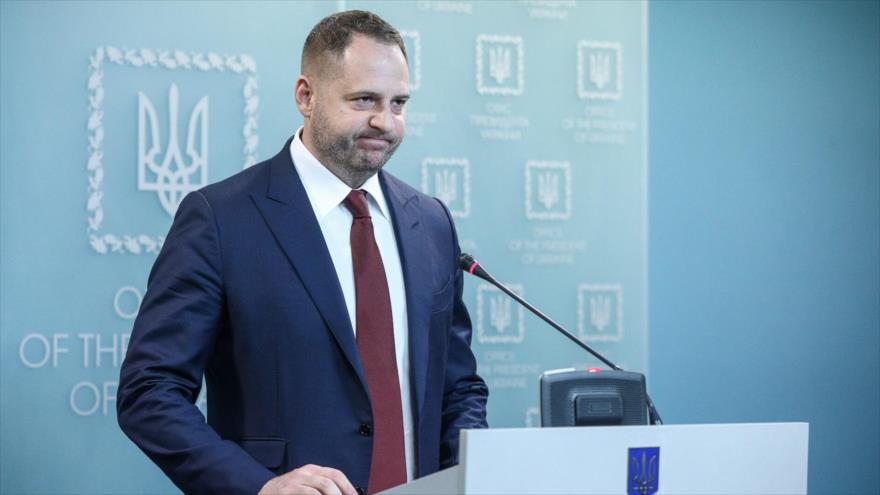 El jefe de la Oficina del presidente de Ucrania, Andréi Yermak.