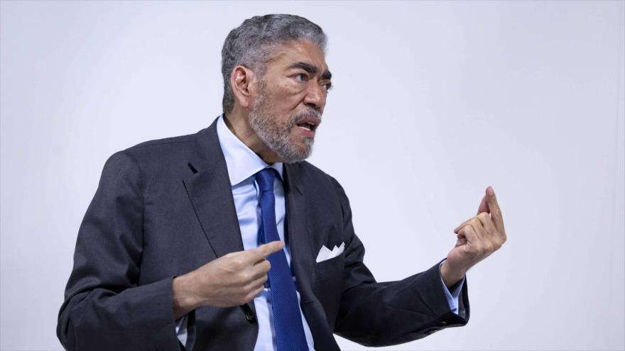 El secretario general del partido Movimiento Izquierda Unida (MIU) de República Dominicana, José Miguel Mejía.