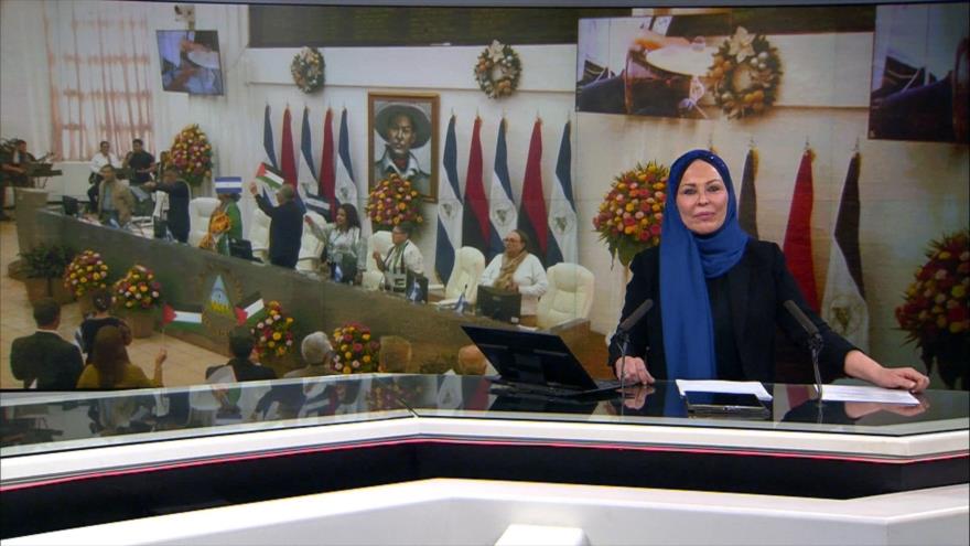 Diputados nicaragüenses denuncian a Israel y respaldan a Palestina - Noticiero 21:30