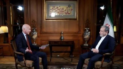 Araqchi en France 24: La presión no obligará a Irán a ceder