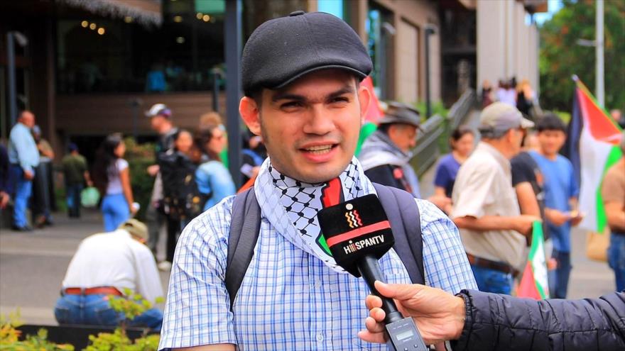Chilenos denuncian que genocidio contra palestinos aún continúa