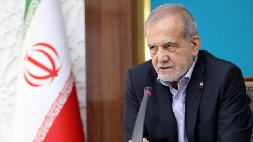 El presidente de Irán, Masud Pezeshkian.