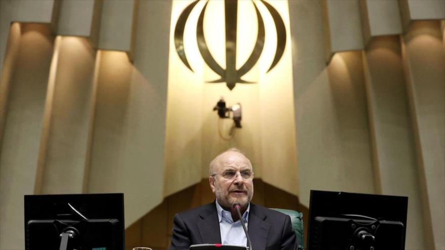 El presidente del Parlamento de Irán, Mohamad Baqer Qalibaf.