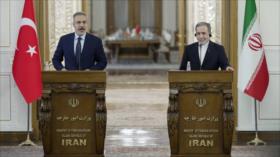 Irán y Turquía reiteran ampliar cooperación; piden fin de matanza en Gaza