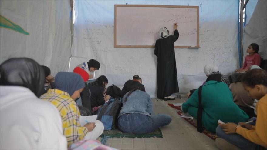 Crisis educativa en Gaza pone en riesgo a una generación palestina