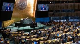 ONU adopta dos resoluciones contra ocupación israelí en Palestina y Siria