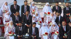 Gaza mantiene la esperanza y el amor: 54 jóvenes palestinos dicen “sí”