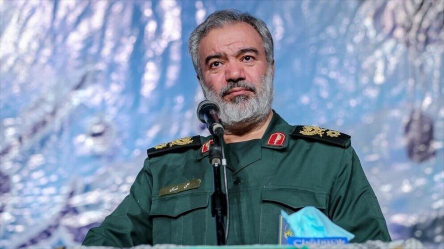 El jefe adjunto del Cuerpo de Guardianes de la Revolución Islámica (CGRI) de Irán, el general de brigada Ali Fadavi.